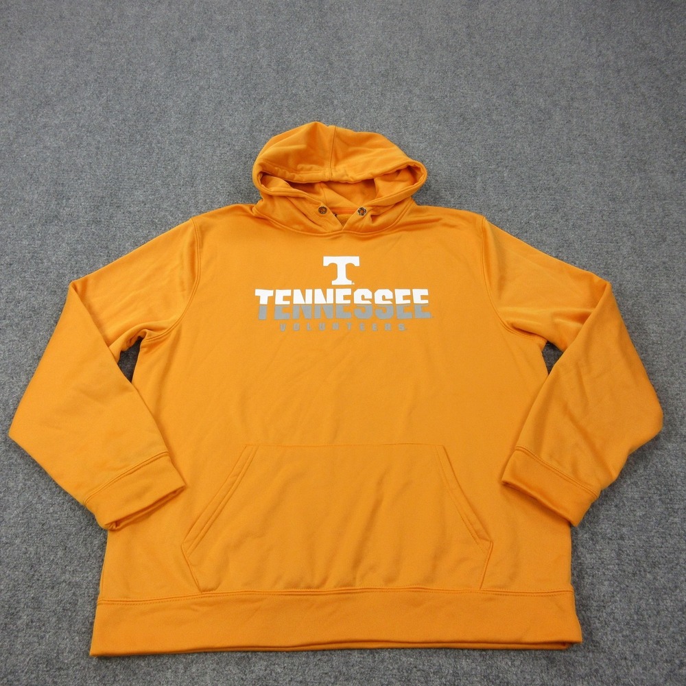 Tennessee Volunteers Hoodie Mens 2XL Orange NCAA Football Colosseum Pullover